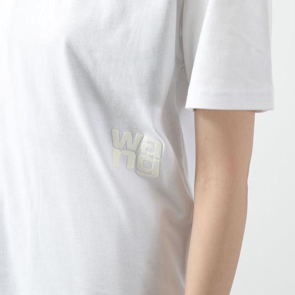 ALEXANDER WANG アレキサンダーワン ドレープウエストアシンメトリーシャツ 1CC4221725 ホワイト XS Alexander Wang(アレキサンダーワン) ブラウス・シャツ(レディース