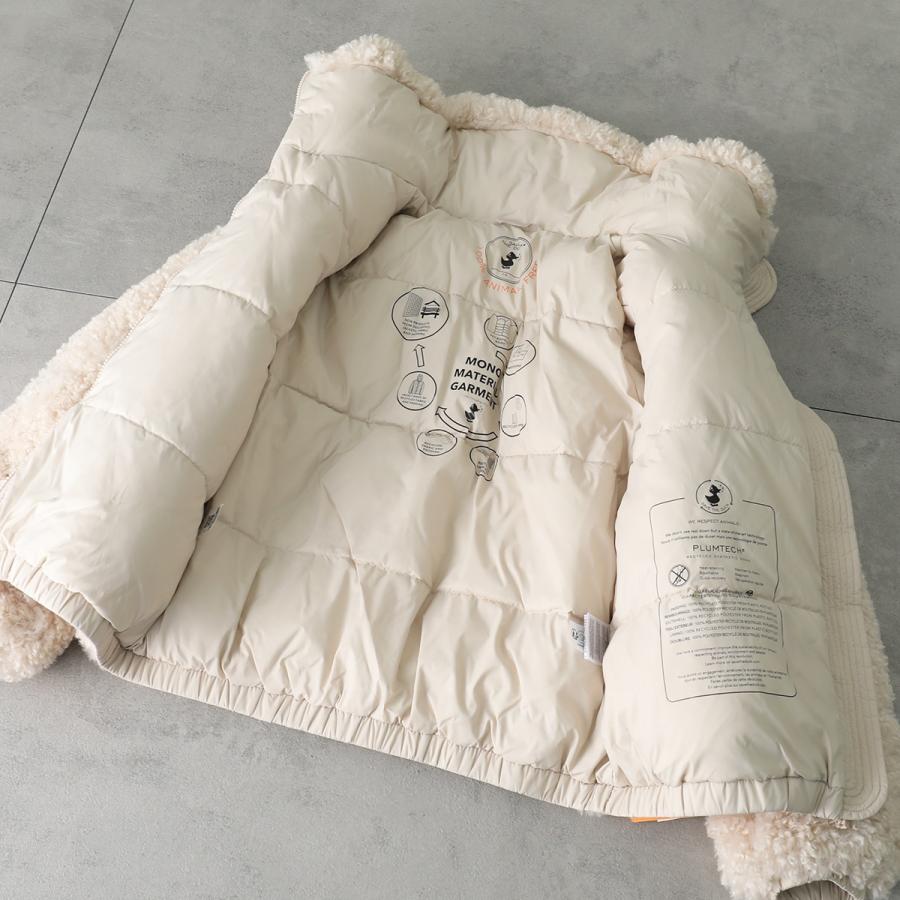 SAVE THE DUCK セイブザダック ボア 中綿ブルゾン KENNIE D31990W CURL