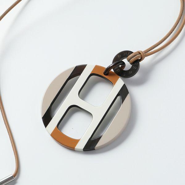 HERMES（エルメス） ネックレス H EQUIPE エキップ バッファローホーン