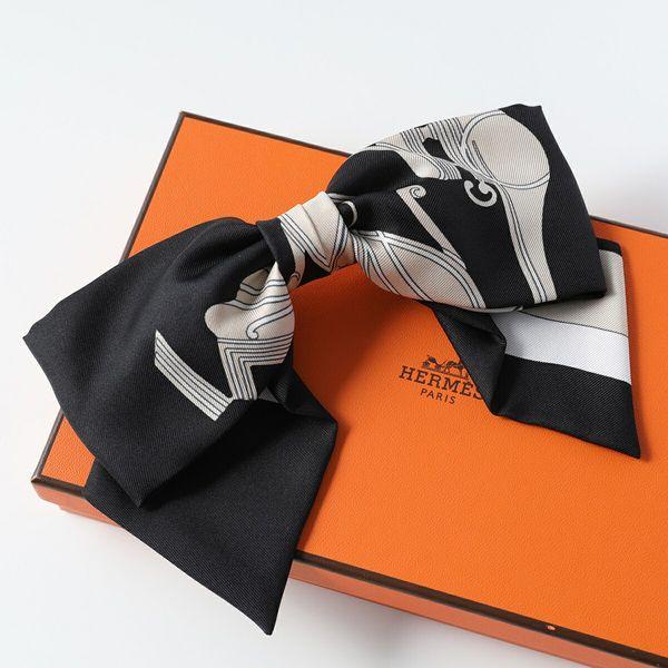 エルメス バレッタ グルネル エクスリブリス シルク HERMES HERMES（エルメス） バレッタ グルネル エクスリブリス GRENELLE EX