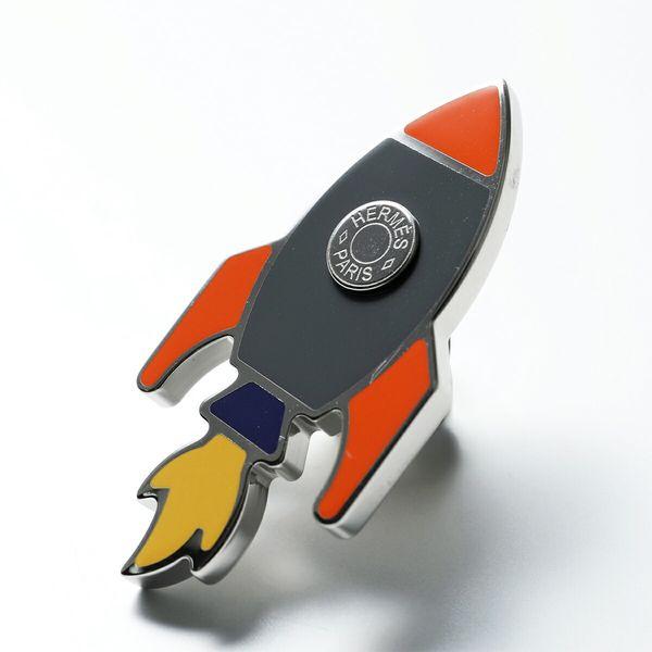 HERMES（エルメス） ブローチ スペースアッシュ BROCHE 077352FP