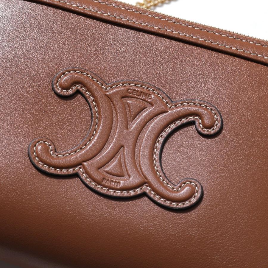 中古 セリーヌ CELINE 10l703DPQ.04LU レディース ショルダーバッグ キュイルトリオンフ タン カーフ CELINE - 中古 セリーヌ CELINE 10l703DPQ.04LU レディース ショルダー