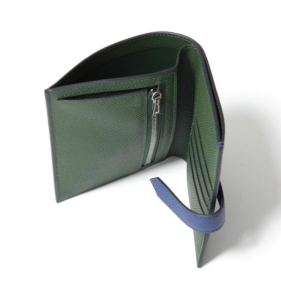 HERMES エルメス 二つ折り財布 ベアン コンパクト ヴェルソ
