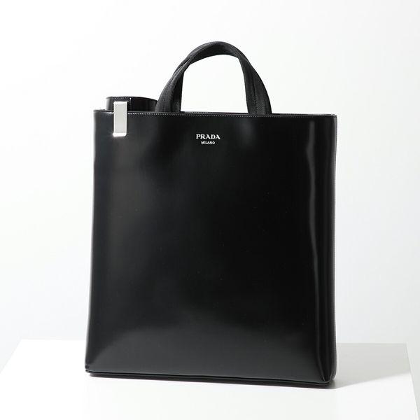 訳あり】PRADA プラダ トートバッグ 2VG113 OOO ZO6 メンズ レザー 