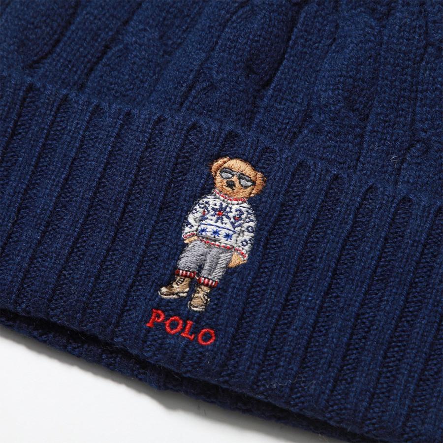 ポロラルフローレン　ニット帽 POLO RALPH LAUREN（ポロ・ラルフローレン） ニット帽 PC1295