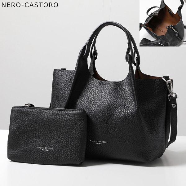 GIANNI CHIARINI（ジャンニ キアリーニ） ミニトート DUA デュア S BS