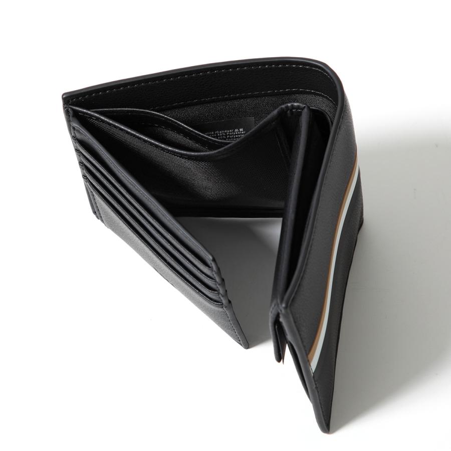 HUGO BOSS ヒューゴボス 二つ折り財布 50517078 メンズ フェイク