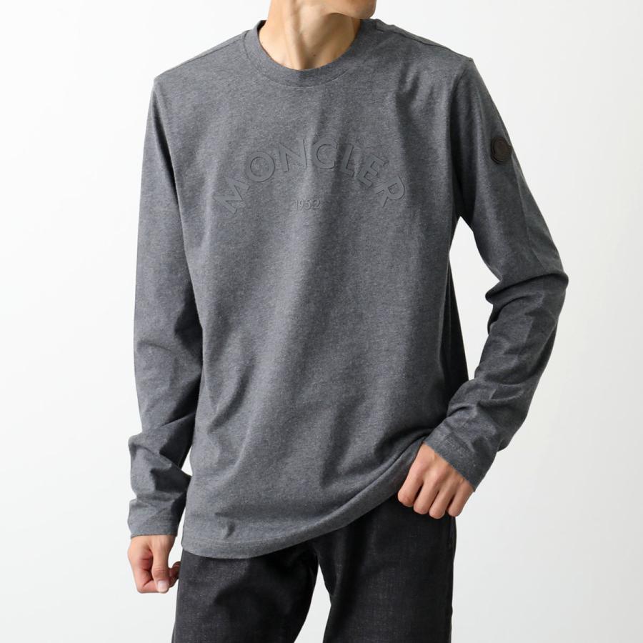 MONCLER カットソー 8D00018 89AQX クルーネック コットン MONCLER モンクレール カットソー 8D00018 89AQX メンズ クルー