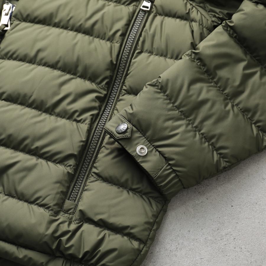 MONCLER モンクレール ダウンジャケット GALION ガリオン 1A00122 549SK メンズ フーテッド ジップアップ 軽量 アイコンロゴパッチ ショート丈 カラー2色の画像