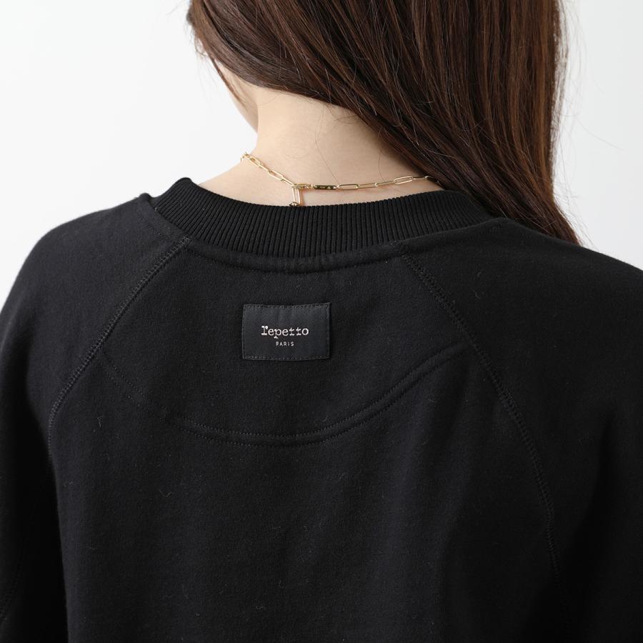 repetto（レペット） スウェットシャツ Satin sweatshirt S0573A