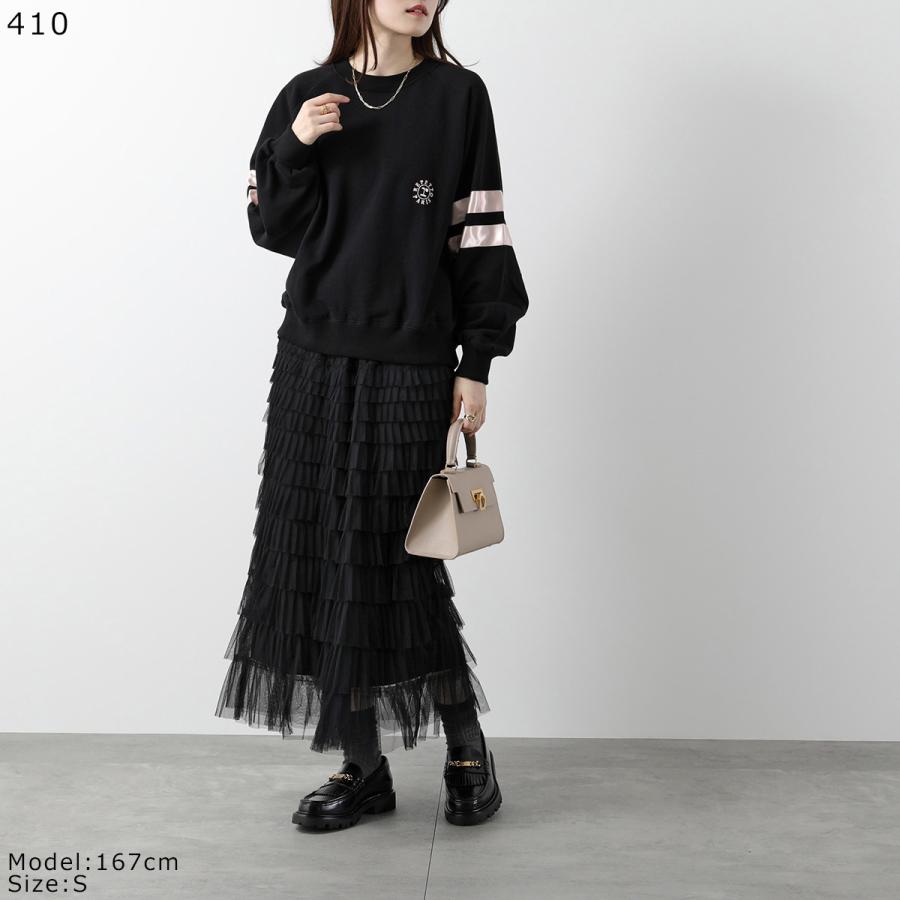 Repetto ベージュ トレーナー サテンストライプ repetto（レペット） スウェットシャツ Satin sweatshirt S0573A