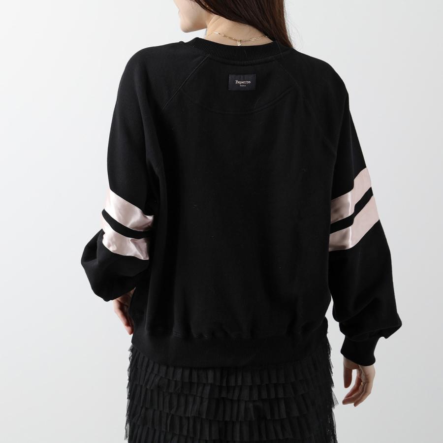 repetto（レペット） スウェットシャツ Satin sweatshirt S0573A