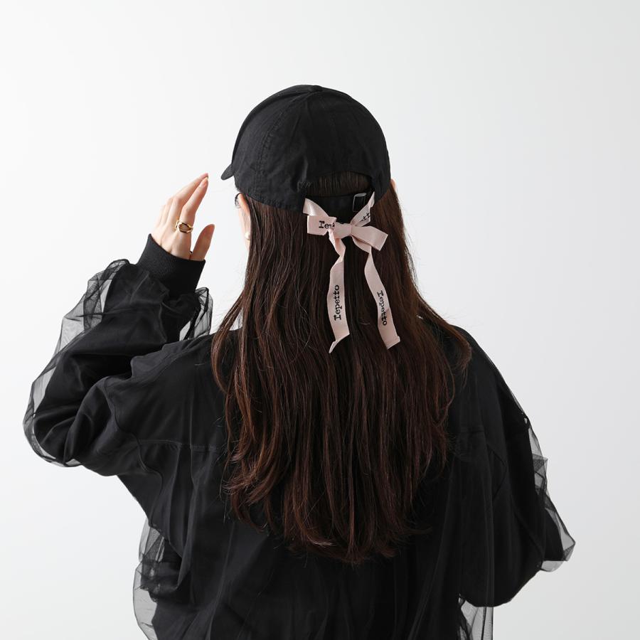 repetto レペット ベースボールキャップ Logo cap with ribbon repetto レペット ベースボールキャップ Logo cap with ribbon