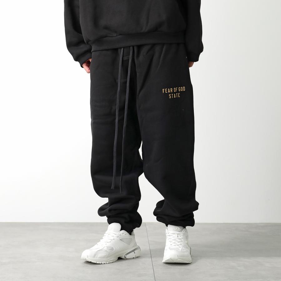 ESSENTIALS FEAR OF GOD スウェットパンツ ブラック FEAR OF GOD（フィアオブゴッド） FEAR OF GOD ESSENTIALS フィアオブ
