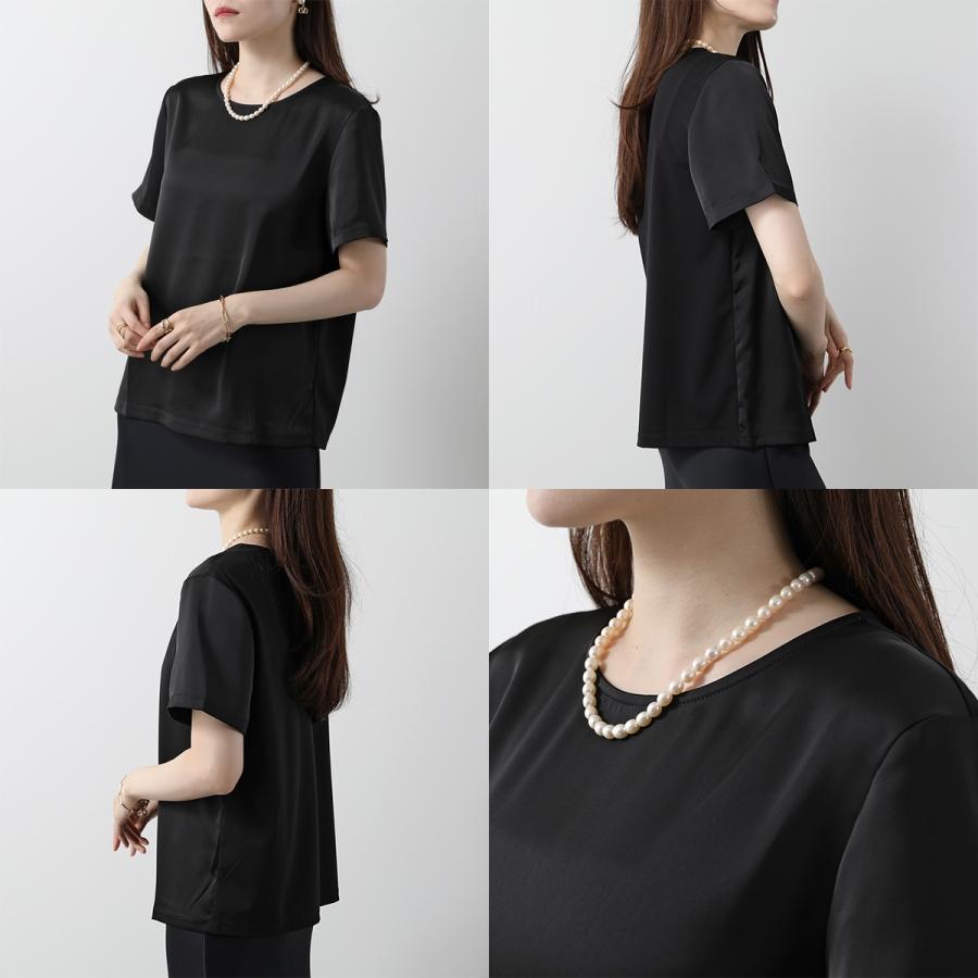 美品 WEEKEND Max Mara ウィークエンドマックスマーラ アシンメトリー Vネック 半袖 Tシャツ カットソー Mサイズ ブラック レディース 古着 中古 USED 美品 WEEKEND Max Mara ウィークエンドマックスマーラ アシンメトリー