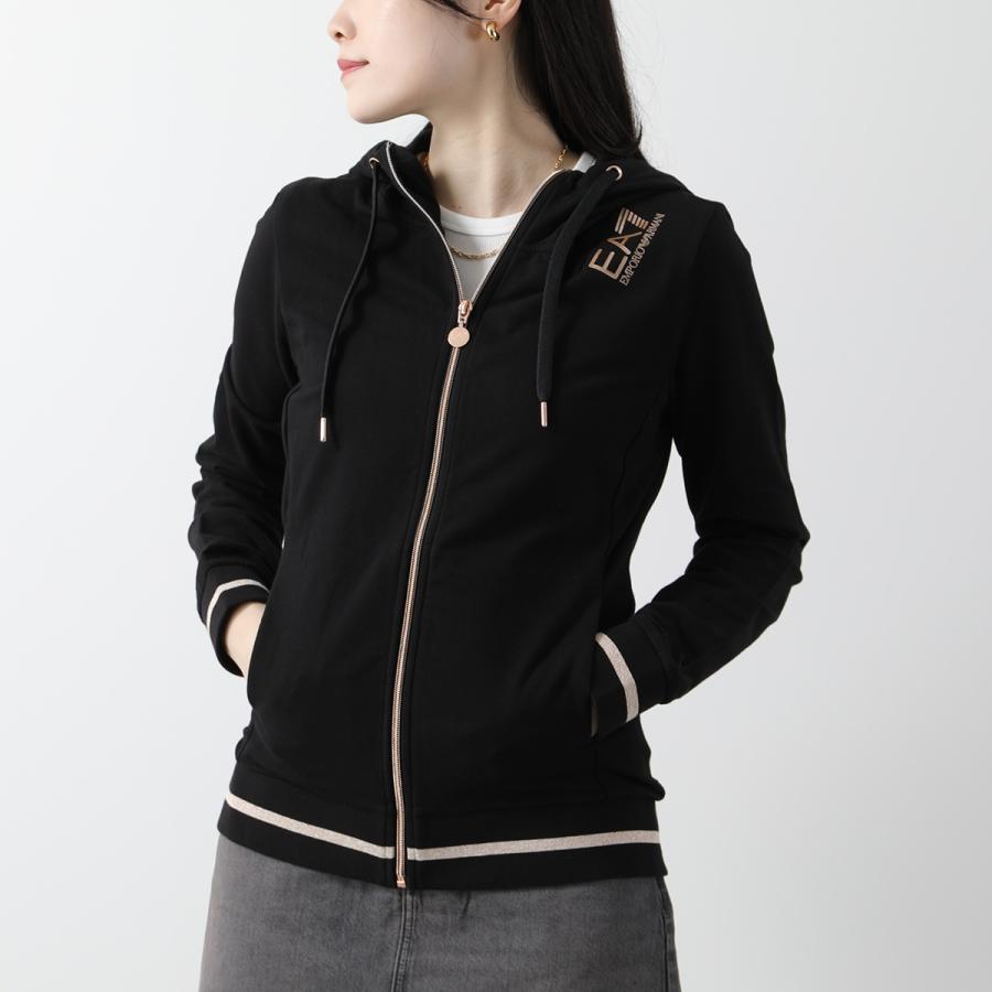 （タグ付き未使用）EA7 EMPORIO ARMANI レディース EA7 EMPORIO ARMANI エアセッテ エンポリオアルマーニ パーカー 8NTM34