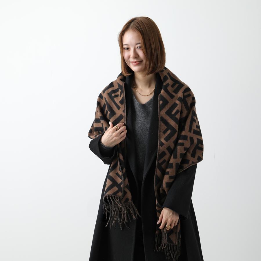 FENDI（フェンディ） FFマフラー FXT260 A8RS レディース カシミヤ