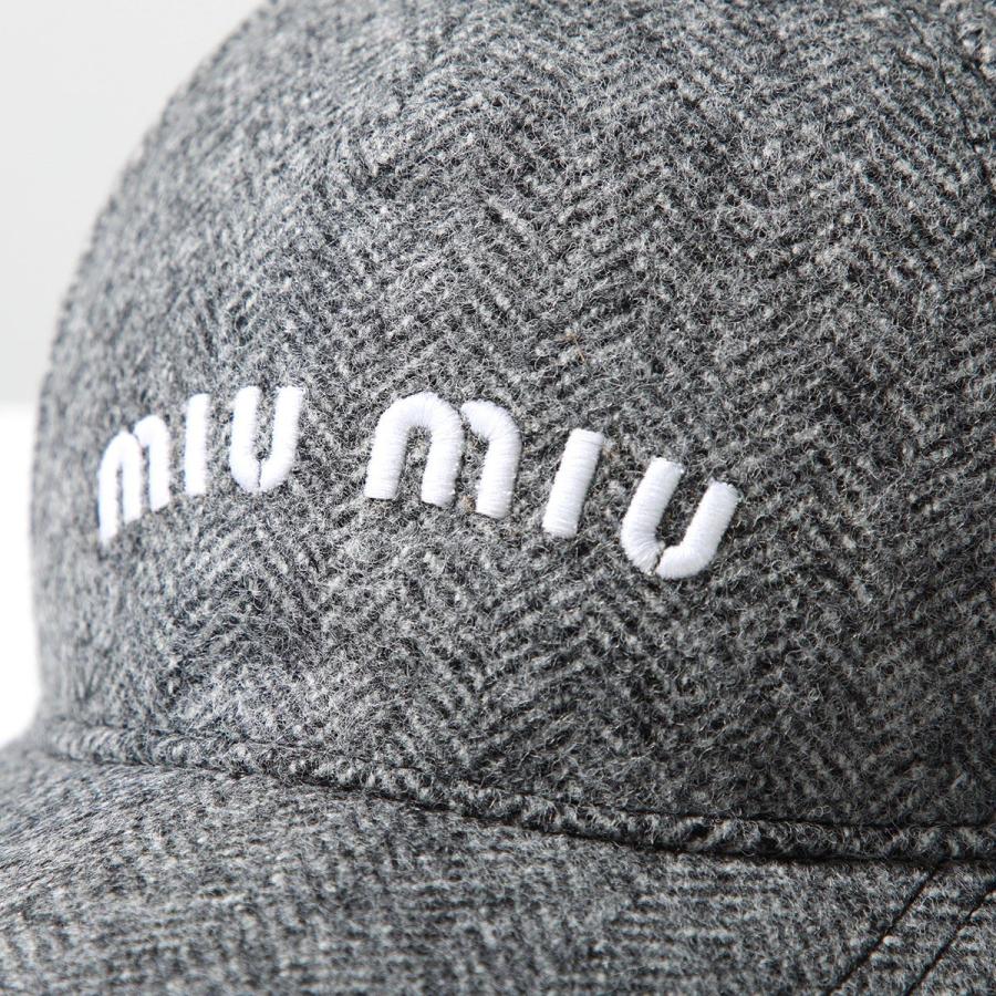 miu MIUMIU ミュウミュウ ベースボールキャップ 5HC179 2CSI miu MIUMIU ミュウミュウ ベースボールキャップ 5HC179 2CSI