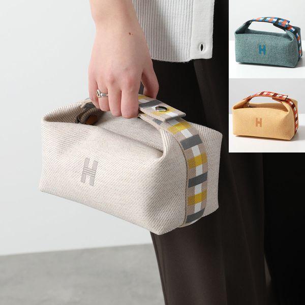 HERMES エルメス ポーチバッグ ブリッドアブラック オ カレ HERMES エルメス ポーチバッグ ブリッドアブラック オ カレ