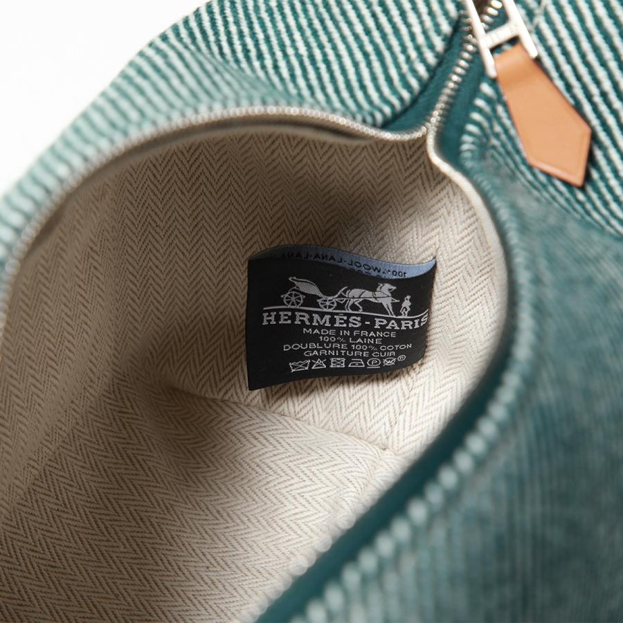 HERMES エルメス ポーチバッグ ブリッドアブラック オ カレ Bride a Brac au Carre PM H103802M トワルアッシュ ハンドバッグ SV 鞄 カラー3色の画像