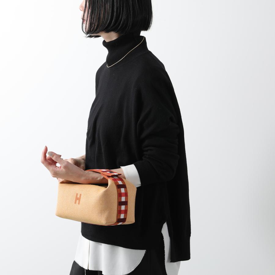HERMES エルメス ポーチバッグ ブリッドアブラック オ カレ HERMES エルメス ポーチバッグ ブリッドアブラック オ カレ