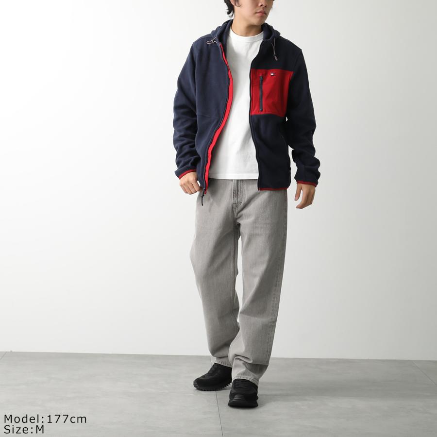 【美品】トミーヒルフィガー　冬着　Mサイズ　リバーシブル TOMMY HILFIGER (トミーヒルフィガー) フェイクファー フルジップ 中綿