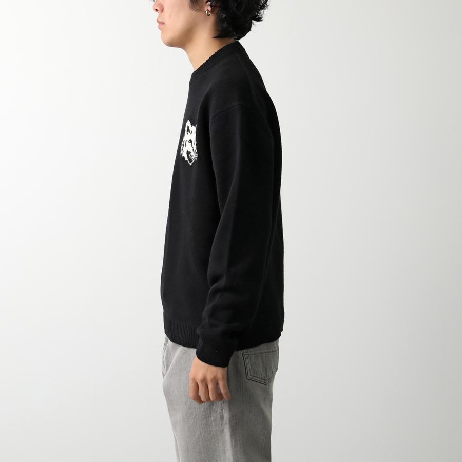 MAISON KITSUNE メゾンキツネ セーター FOX HEAD INTARSIA MAISON KITSUNE メゾンキツネ セーター FOX HEAD INTARSIA
