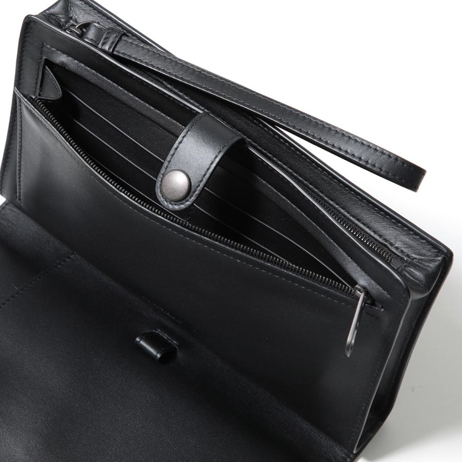 ボッティガ ヴェネタ Bottega Veneta ブラッククラッチバッグ BOTTEGA VENETA】CASSETTE TRAVEL BAG (BOTTEGA VENETA/クラッチバッグ