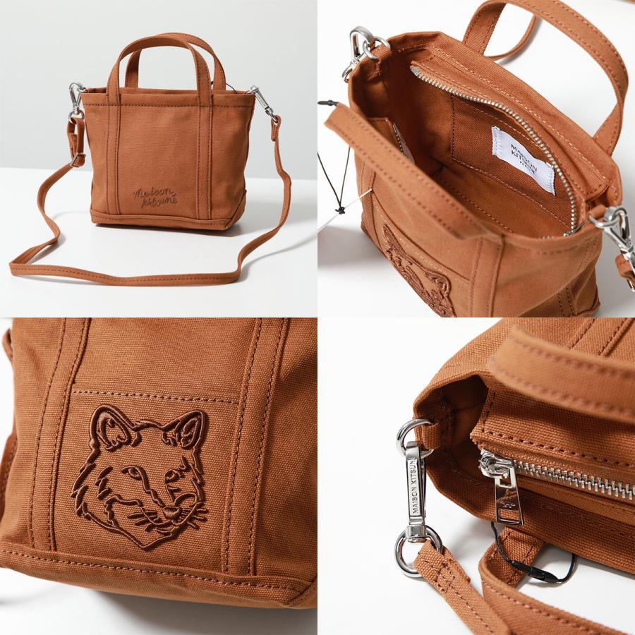 MASON KITSUNE刺繍 ショルダーバッグ メゾンキツネ MAISON KITSUNE（メゾン キツネ） ショルダーバッグ FOX HEAD MINI