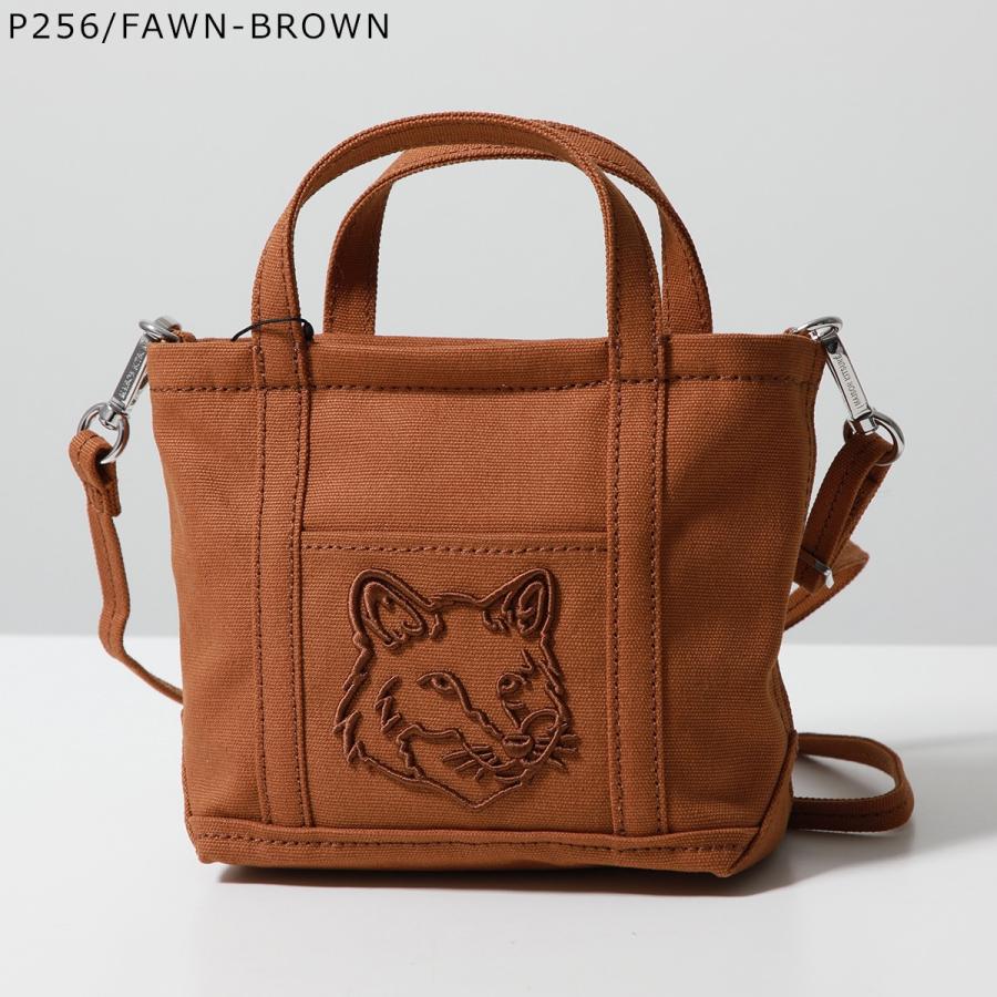 メゾンキツネ / ショルダーバッグ / ファンシーフォックス柄 MAISON KITSUNE（メゾン キツネ） ショルダーバッグ FOX HEAD MINI