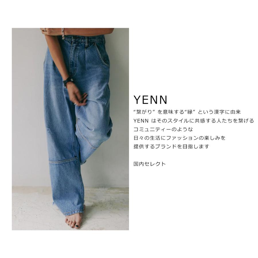 YENN イエン デニムパンツ HIGH RISE TUCK WIDE PANTS Y222-31010 レディース ハイライズ タック オーバーサイズ ジーンズ ジーパン ワイド デニムブルー : インポートセレクトmusee - 通販 - Yahoo!ショッピング YENN イエン デニムパンツ HIGH RISE TUCK WIDE PANTS Y222-31010 レディース ハイライズ タック オーバーサイズ ジーンズ ジーパン ワイド デニムブルー : インポートセレクトmusee - 通販 - Yahoo!ショッピング