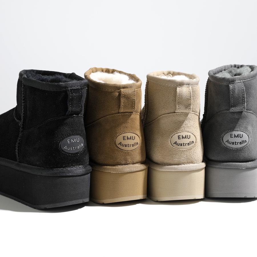 EMU エミュPLATFORM MICRO WOOL EMU Australia（エミュ オーストラリア） ムートンブーツ PLATFORM