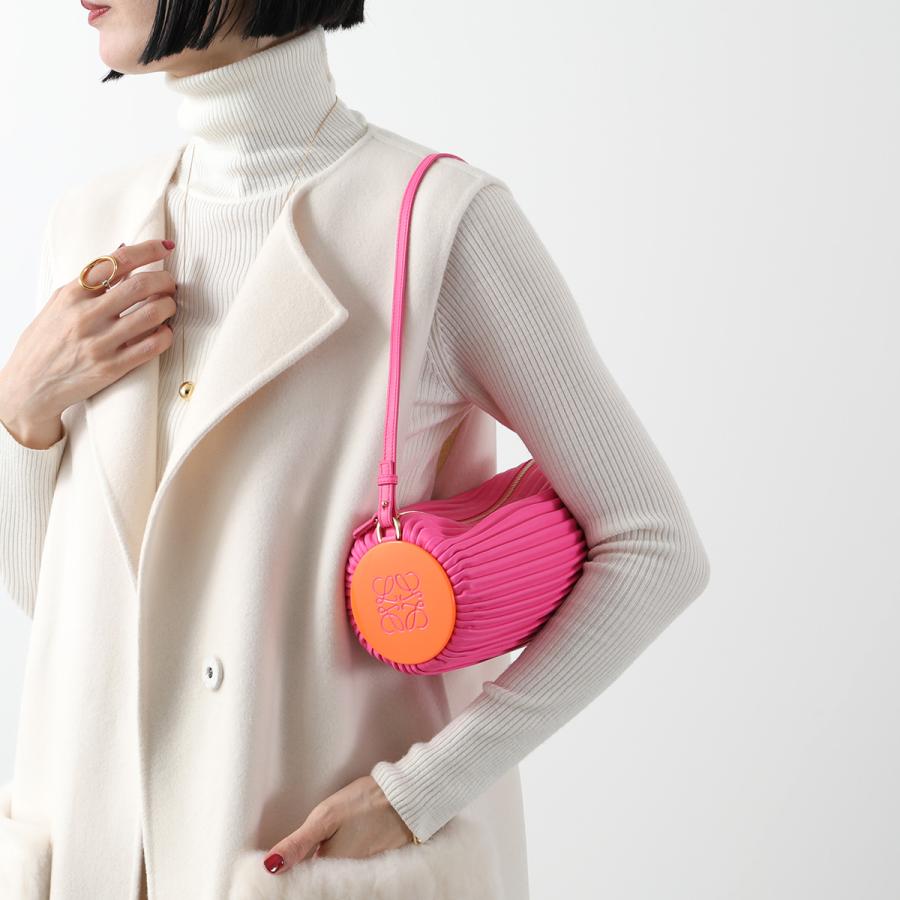 美品✨ロエベ ミニ ハンドバッグ アクセサリーポーチ 南京錠 アナグラム PVC LOEWE（ロエベ） ハンドバッグ BRACELET POUCH ブレスレット ポーチ