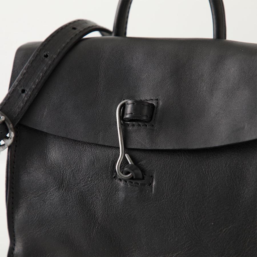TAGLIOVIVO タリオヴィヴォ ショルダーバッグ DOCTOR MINI メンズ レザー クロスボディ アンティークメタル 鞄 HORSE/BLACKの画像