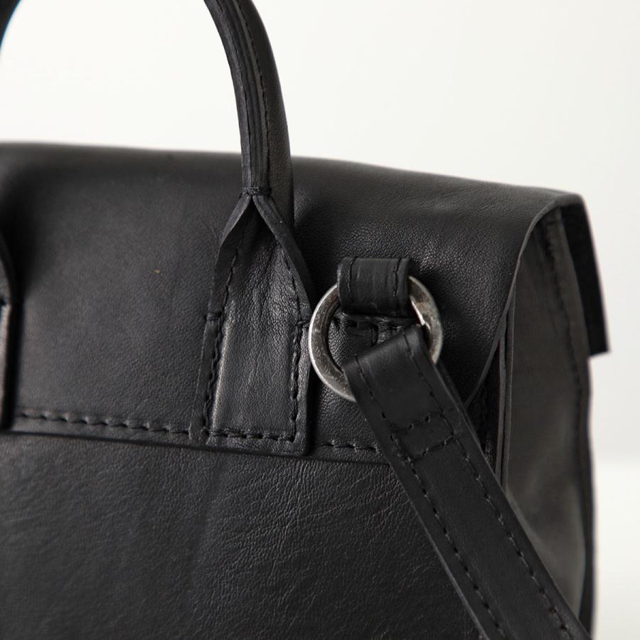TAGLIOVIVO タリオヴィヴォ ショルダーバッグ DOCTOR MINI メンズ レザー クロスボディ アンティークメタル 鞄 HORSE/BLACKの画像