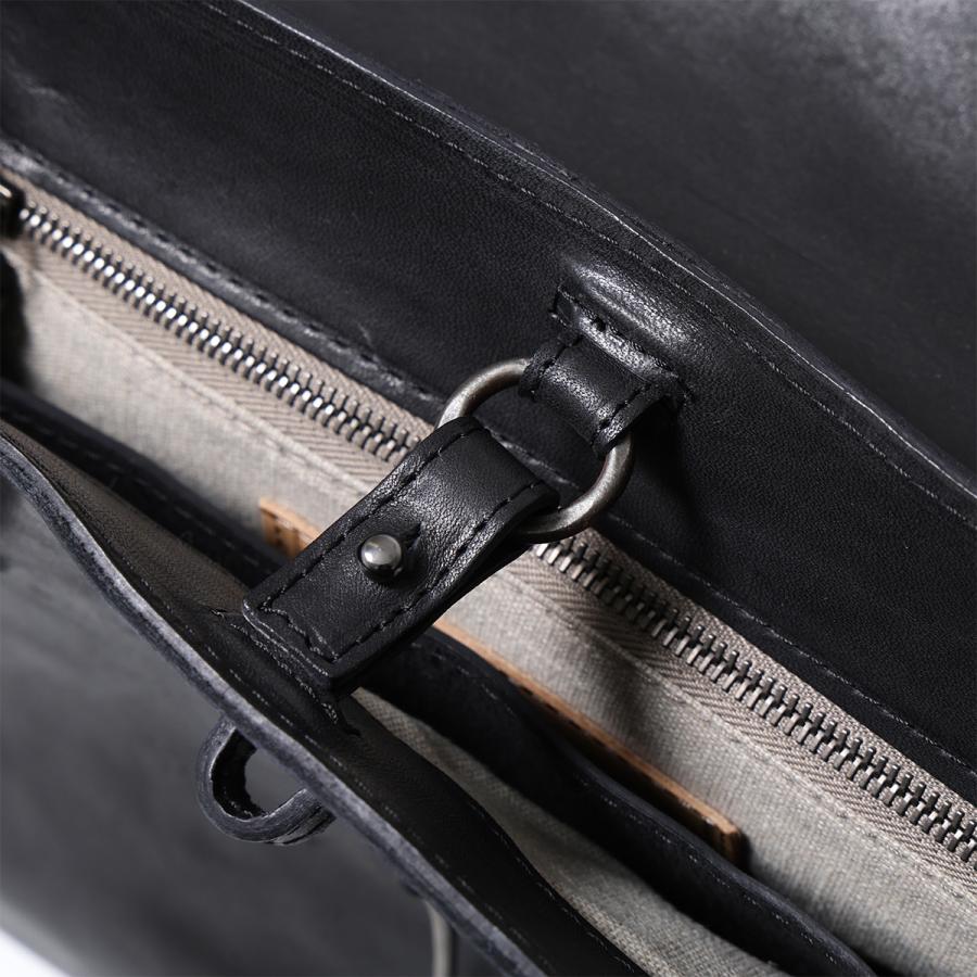 tagliovivo ブラックレザートートバッグ TAGLIOVIVO タリオヴィヴォ トートバッグ DOCTOR L メンズ レザー