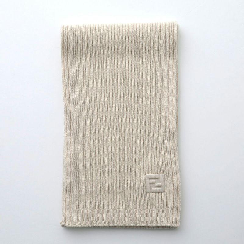 FENDI（フェンディ） マフラー FXT117 ASG2 レディース リブ カシミア