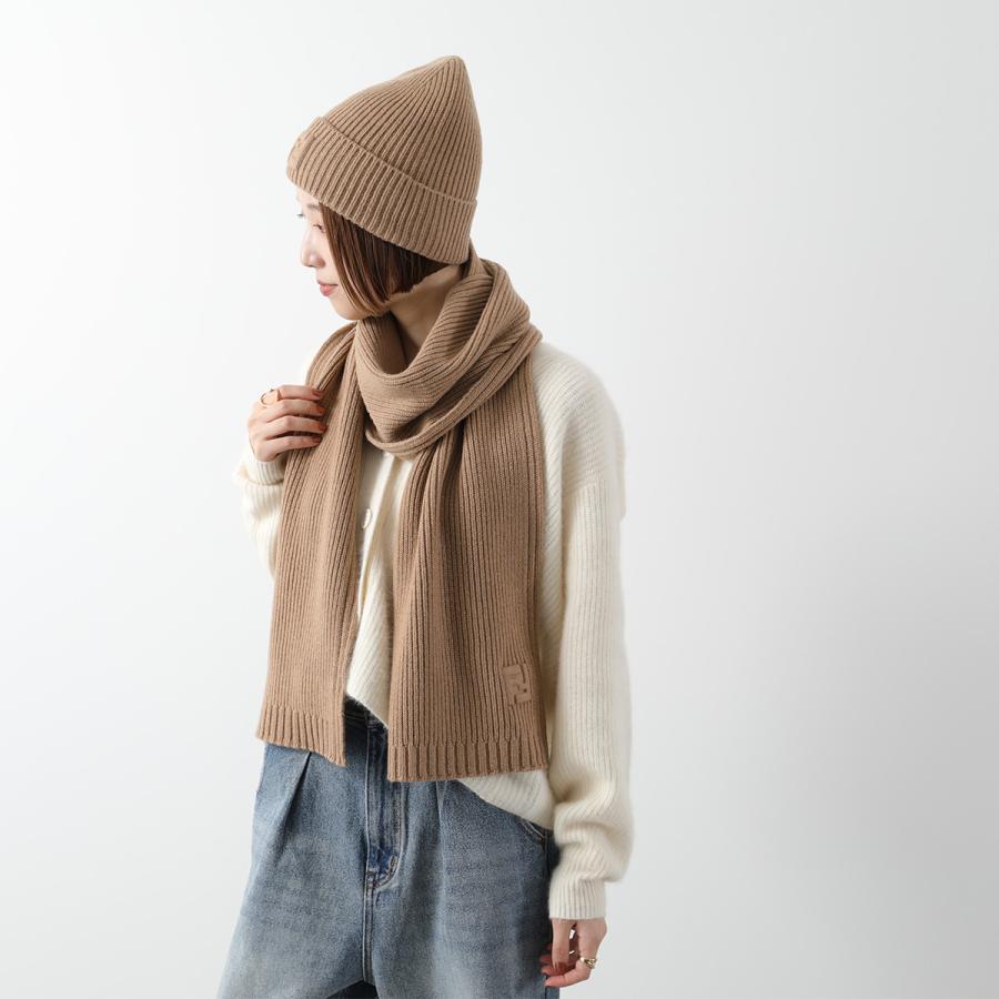 FENDI フェンディ マフラー FXT117 ASG2 レディース リブ FENDI フェンディ マフラー FXT117 ASG2 レディース リブ