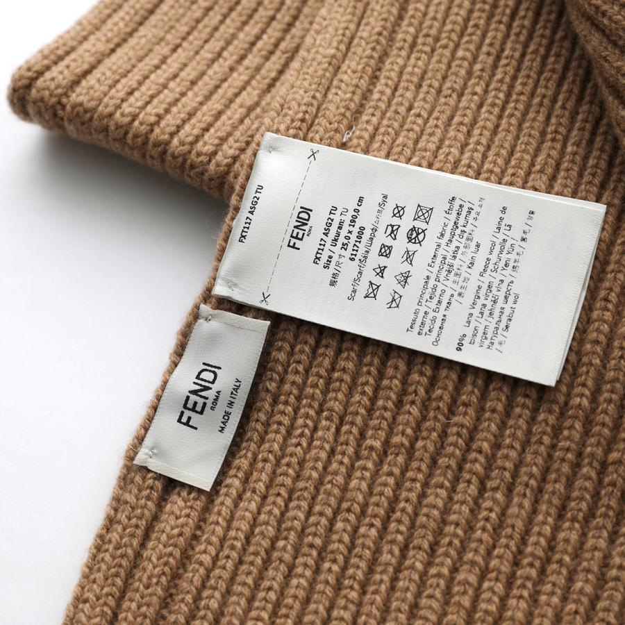 FENDI フェンディ マフラー FXT117 ASG2 レディース リブ FENDI フェンディ マフラー FXT117 ASG2 レディース リブ