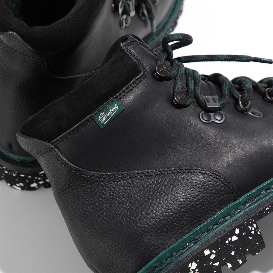 PARABOOT × PYRENEX パラブーツ ピレネックス コラボ クライミングブーツ PYRENEX AVORIAZ アヴォリアーズ 188920 メンズ トレッキング シューズ 靴 NOIRの画像