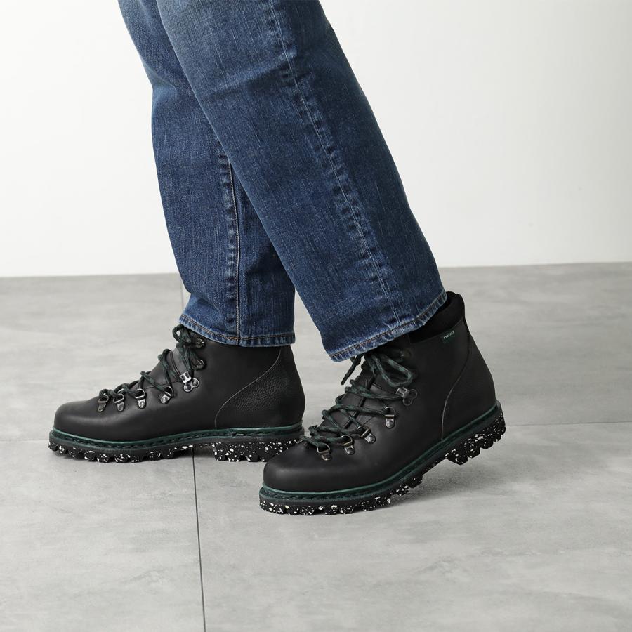 PARABOOT × PYRENEX パラブーツ ピレネックス コラボ クライミングブーツ PYRENEX AVORIAZ アヴォリアーズ 188920 メンズ トレッキング シューズ 靴 NOIRの画像