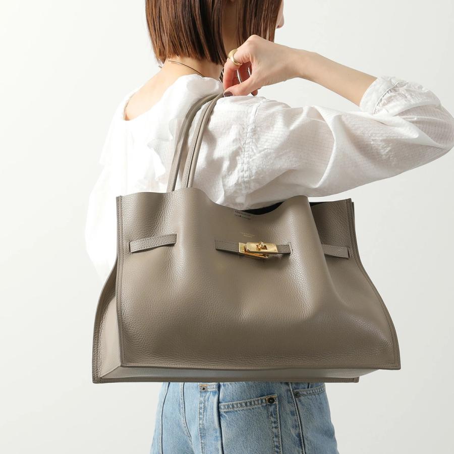 VIOLAd'ORO ヴィオラドーロ トートバッグ TRERO L トレロ V-1497 レディース イタリアンレザー ハンドバッグ 軽量 A4 オフィス ロゴ 鞄の画像