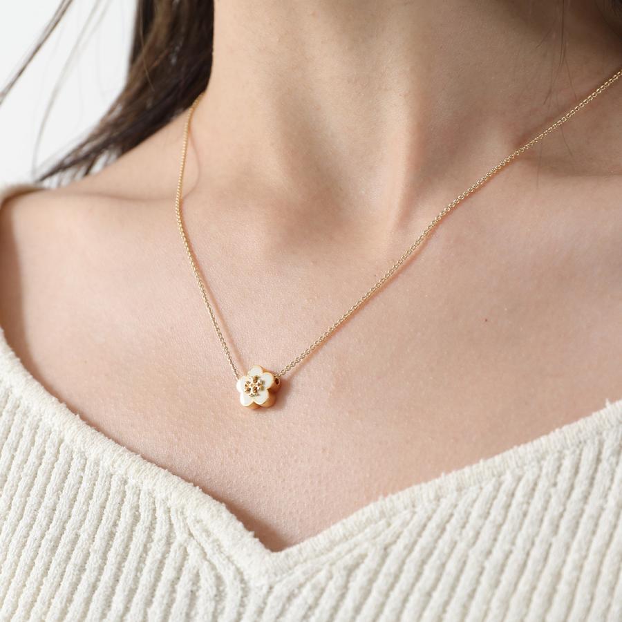 【mkuさま】vintage ❀ 飾り模様が素敵な スクエアフレーム TORY BURCH（トリーバーチ） ネックレス KIRA ENAMEL FLOWER キラ