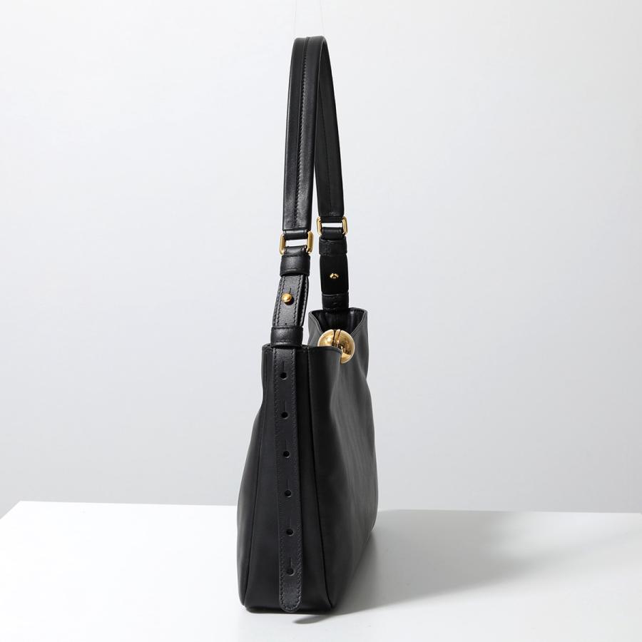 ス*ー様 【未使用級】FURLA フルラ ハンドバッグ 黒 レザー ベルト FURLA（フルラ） ハンドバッグ SFERA SOFT M スフェラ ソフト WB01403