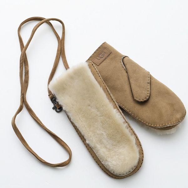 UGG（アグ） グローブ W EXPOSED SHEEPSKIN MITTEN エクスポーズド