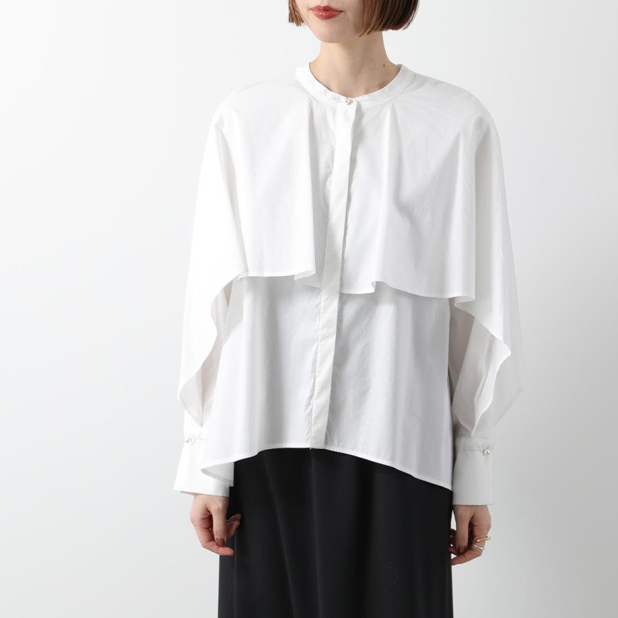 chignon フリンジブラウス CHIGNON（シニヨン） ブラウス 1646-487KK レディース 長袖 ラッフル