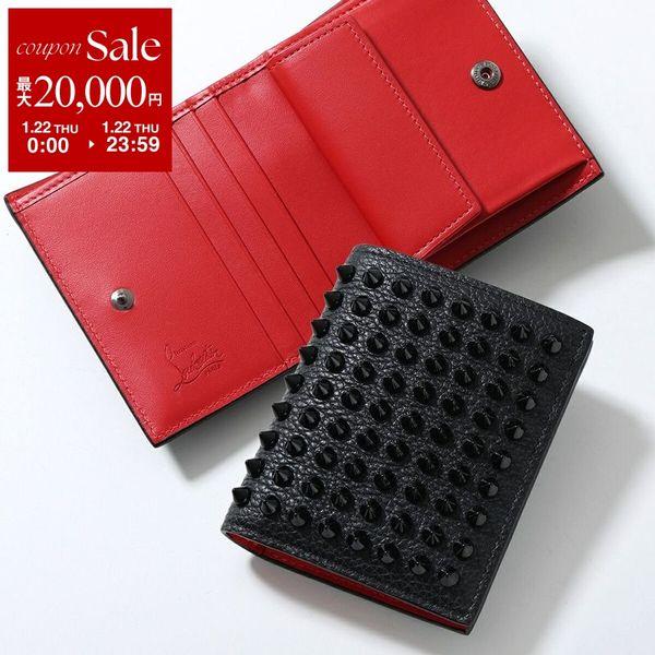 クリスチャンルブタン Christian louboutin レザー 長財布 Christian Louboutin クリスチャン ルブタン ラウンドファスナー長財布