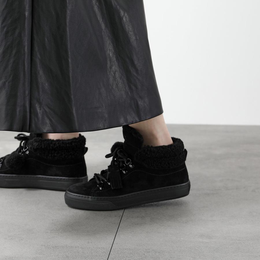 TOD'S SPORTIV A スニーカーリアルファームートン　36.5 TOD'S Sportivo Active embroidered shearling-trimmed suede sneakers