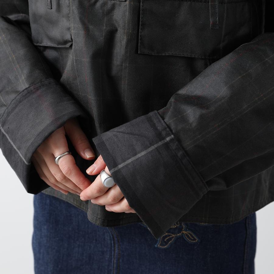 Barbour（バブアー） × GANNI ガニー コラボ ブルゾン Anorak Smock