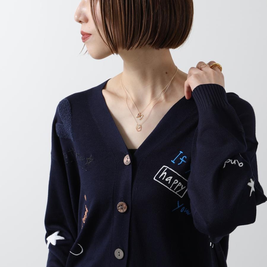 ALIITA アリータ ネックレス PAPITAS ENAMEL NECKLACE ROLO レディース ポテト モチーフ ペンダント アクセサリー F9000/YELLOW-GOLD-9KTの画像